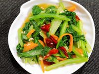 白灼油菜(五辛素)