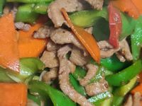 青椒炒肉絲