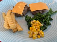 牛絞肉馬鈴薯漢堡排