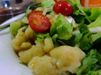 【米其林Q上菜】南瓜麵疙瘩佐生菜