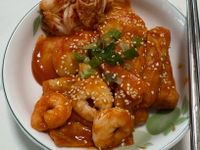 鮮蝦辣炒年糕