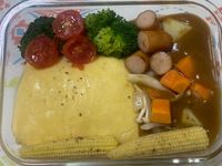 咖哩蔬菜蛋包飯