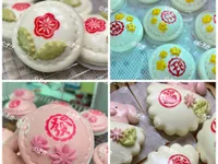 芋泥包 冷凍回蒸色素水不暈染