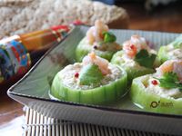 【李錦記舊庄特級蠔油125週年】鮮蝦絲瓜蒸