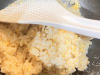 剩下的材料做的宵夜—炒飯