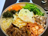 不用拌飯醬的韓式拌飯