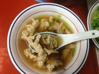蒜味肉羹