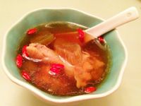 花瓜雞湯（材料費70元,卡路里138卡）