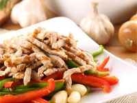 台灣豬肉》彩椒豬肉絲