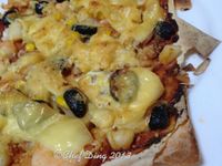 CDE 春卷皮都可以做批薩PIZZA