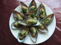 蒜茸烤淡菜