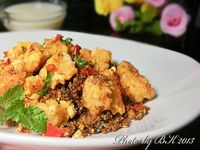 「豆渣變豆酥」香炒豆酥蝦仁+玉米豆奶【九陽豆漿機】