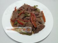 沙茶炒豬肝