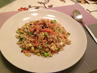 櫻花蝦蛋炒飯【小確幸Angel⭐廚房】