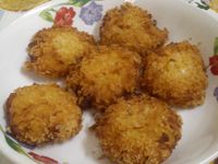 绞肉可乐饼