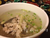 薑絲瘦肉湯│熊貓眼女孩