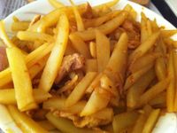馬鈴薯炒肉絲