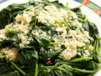 人妻的廚房--蒜醬地瓜葉