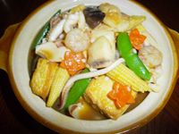 海鮮豆腐煲