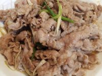 沙茶炒豬肉片