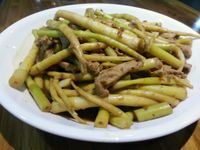 劍筍炒肉絲