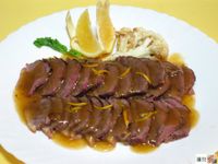 橙汁鴨肉片
