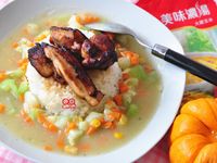 【得意的一天媽媽三寶】美味濃湯香雞飯
