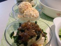和風梅子醬佐海菜豆腐