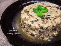 福菜蒸肉餅