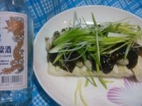 鮮蚵蒸豆腐[金門高粱飄香料理]