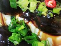 蔥花皮蛋雞蛋豆腐