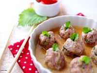清蒸迷你蝦肉丸