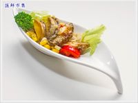 鮑魚暖沙拉
