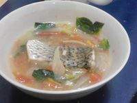 西式鱸魚湯
