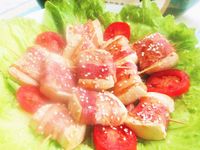 香煎培根豆腐捲