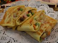 起司鮮蝦雜菜鍋餅