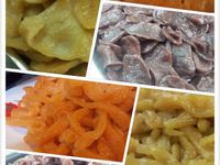 天然養身麵疙瘩~紫心黃心地瓜.紅蘿蔔
