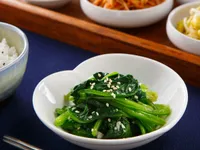 韓式小菜》涼拌菠菜