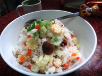 蔬菜炊飯