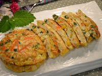 豆腐蔬菜蛋餅