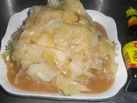 滷高麗菜 美極鮮味露