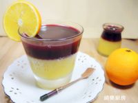 柳橙桑椹果凍