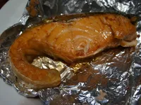鹽烤鮭魚《飛利浦氣炸鍋》