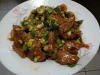 蔥花霜降豬肉
