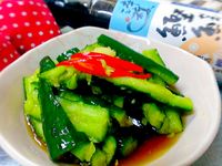 涼拌小黃瓜【淬釀日式下午茶點】