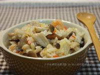 蕈菇高麗菜飯~好吃古早味