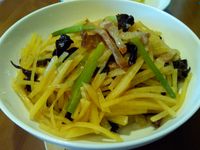 臘肉炒土豆絲