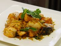 酸菜炒鮭魚（豆油伯純釀醬油食譜）