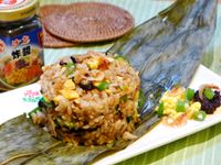 櫻花蝦沙茶炸醬炒飯【牛頭牌端午好香拌】