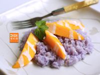 Mimi♥芒果椰漿飯【彩色營養米】